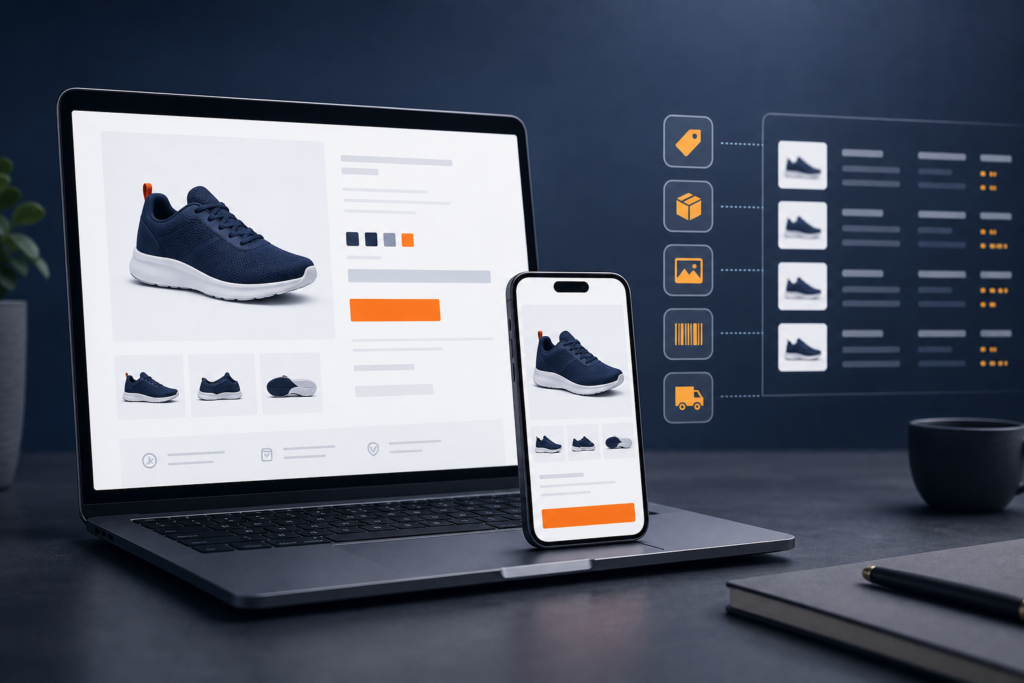 Produktová stránka WooCommerce e-shopu pre Google Shopping a AI vyhľadávanie: praktický checklist pre vyššiu viditeľnosť a konverzie
